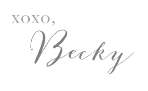 xoxo becky 2